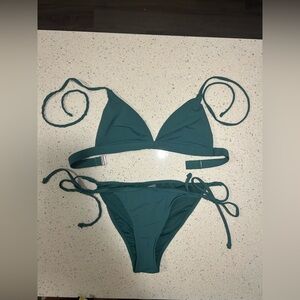 Teal Bikini Set
